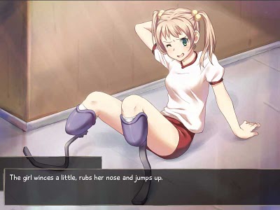 Crippled Girl Hentai Dating Sim Available For Free. You're Welcome.