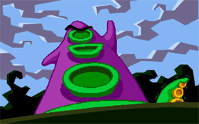 Day of the Tentacle: Not funny.