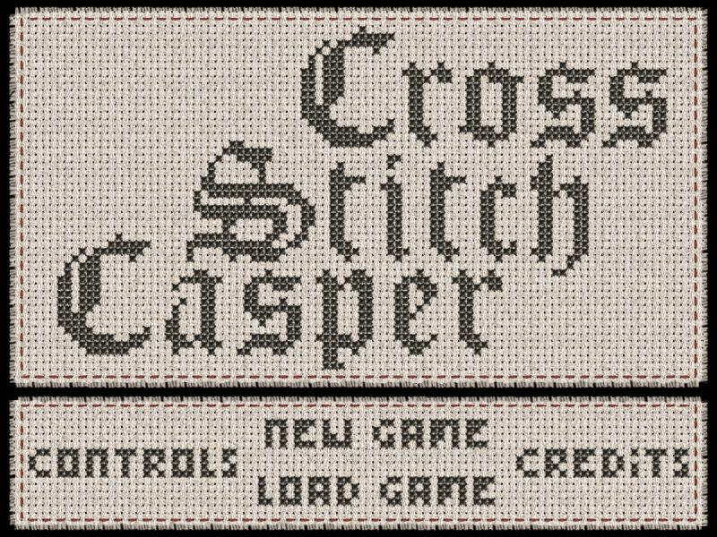 Cross Stitch Casper Title