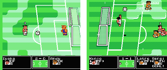 Kunio-kun-no-Nekketsu-Soccer-League-the-goal-zone