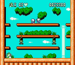 The Third board from Bubble Bobble 2