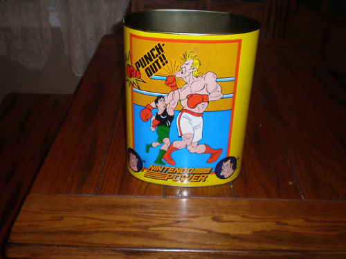 Punch Out Trash Can