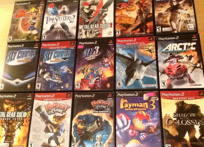playstation 2 and games