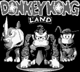 Donkey-Kong-Land-Title-Screen