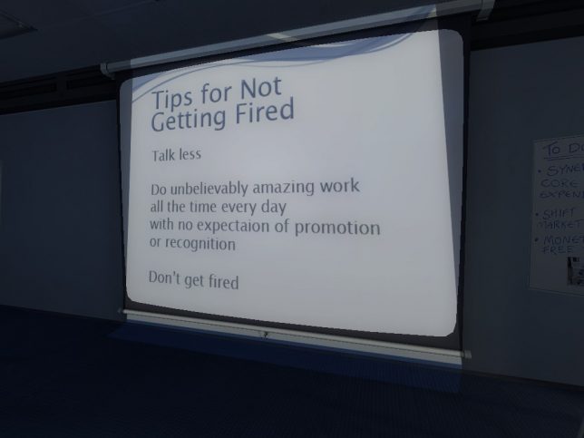 Stanley Parable: Helpful Employment Tips Edition!
